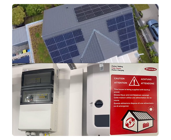 neue PV-Anlage mit 12,6 kWp am Netz